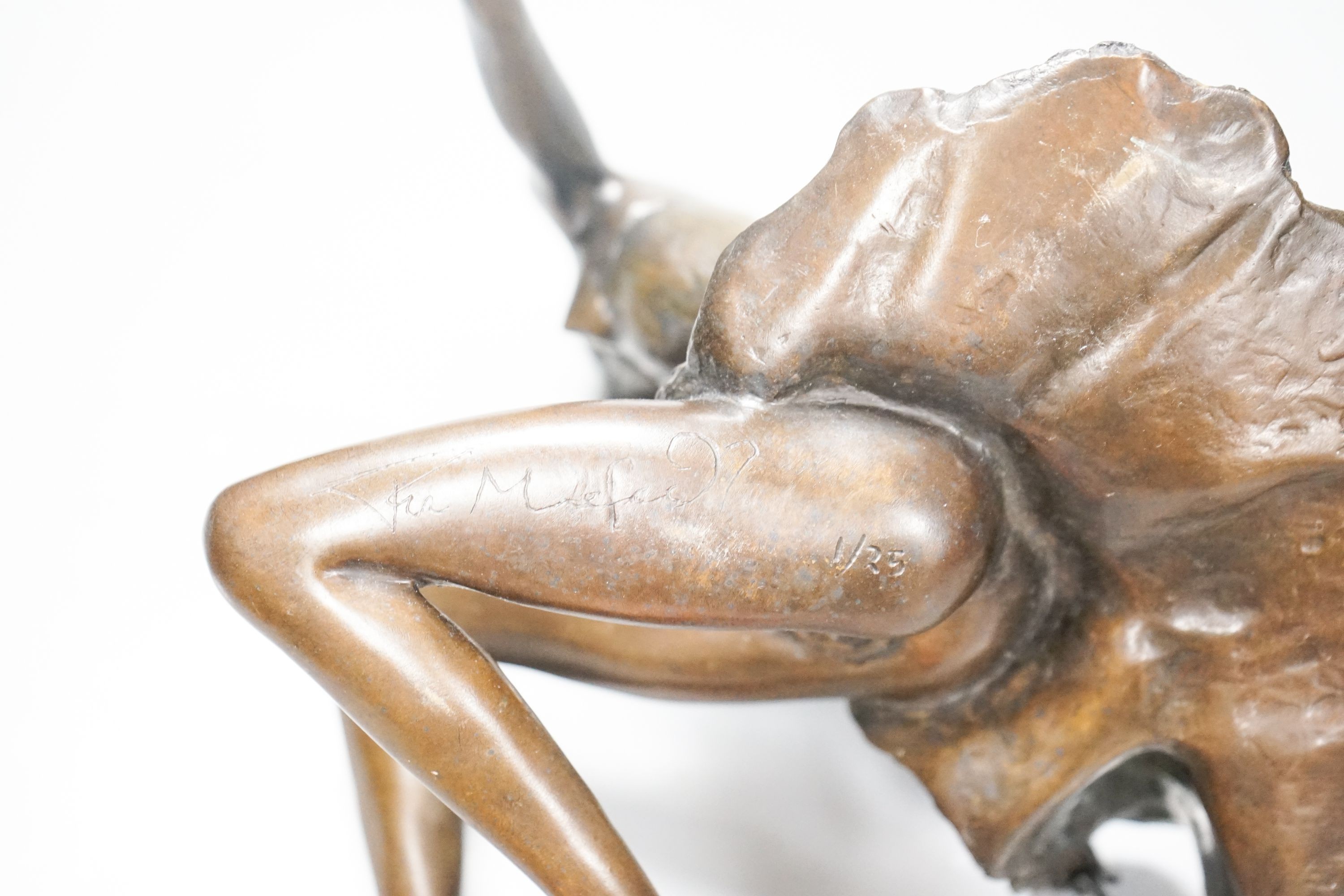 Tom Merrifield, bronze, 'Aggie' 1/25 21cm